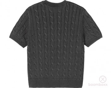 Carhartt wip w carter knit t shirt black i03518189gd03 achterkant