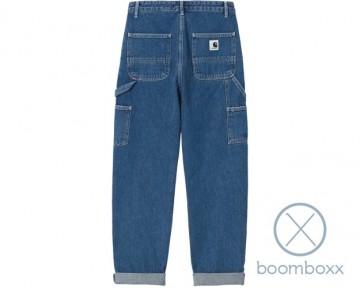 Carhartt wip w pierce pant blue stone washed i025268010600 backside