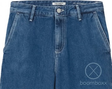 Carhartt wip w pierce pant blue stone washed i025268010600 zoom