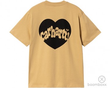 Carhartt wip w ss amour t shirt bourbon i03367823fxx03 backprint