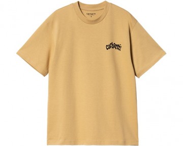 Carhartt wip w ss amour t shirt bourbon i03367823fxx03