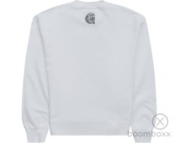 Carhartt wip w verse script sweat white black i03063500axx03 backside 2