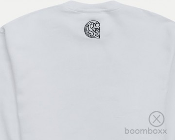 Carhartt wip w verse script sweat white black i03063500axx03 backside