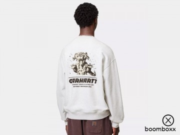 Carhartt wip wiptopia sweat ash heather i035644482xx03 fotoshoot