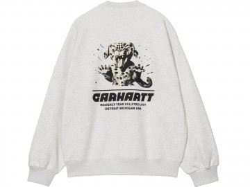 Carhartt wip wiptopia sweat ash heather i035644482xx03
