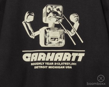 Carhartt wip wiptopia sweat black achterkant zoom