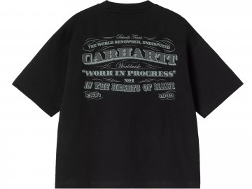 Carhartt wip women 3one3 t shirt black i03549889xx03 achterkant
