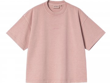 Carhartt wip women benton t shirt glassy pink i0355281njgd03