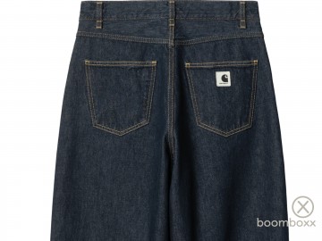 Carhartt wip women brandon pant blue rinsed i035892010203 achterkant zoom