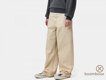 Carhartt wip women brandon pant blue sand bleached i03589201sn fotoshoot 2