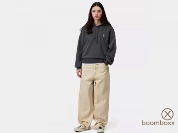 Carhartt wip women brandon pant blue sand bleached i03589201sn fotoshoot