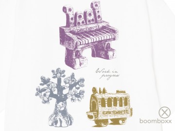 Carhartt wip women ss forma t shirt white i03638202xx03 achterkant zoom