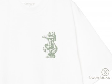 Carhartt wip women ss forma t shirt white i03638202xx03 zoom voorkant