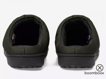 Carhartt wip x subu cordura pantoffel olive i03411849xx achterkant