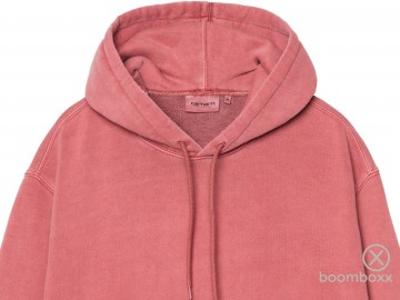 Carthartt wip hooded torion sweat marsala i03605333gb703 zoom voorkant