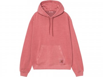 Carthartt wip hooded torion sweat marsala i03605333gb703