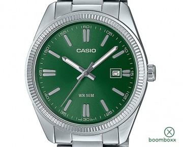 Casio analoog horloge mtp 1302pd serie groen mtp 1302pd 3av zoom