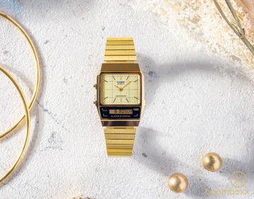 Casio vintage aq 800 serie gold aq 800eg 9aef fotoshoot 2