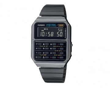 Casio vintage horloge ca 500wegg 1bef gunmetal