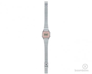 Casio vintage horloge la670wea 4a2ef silver pink full