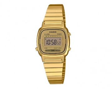 Casio vintage horloge la670wega 1ef gold