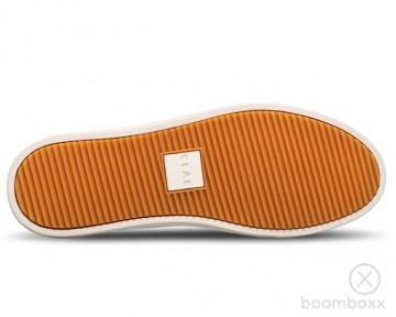 Clae bradley white leather cla01297 sneaker outsole