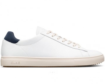 Clae bradley white leather cla01297 sneaker