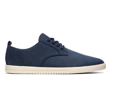 Clae ellington suede navy waxed cla01246