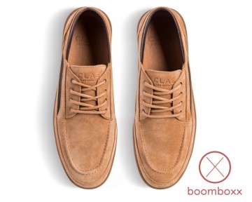 Clae monterey doe suede walrus brown cl22cmt03 sneaker ontop