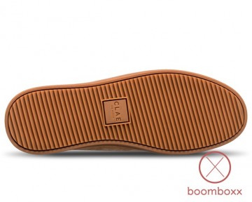 Clae monterey doe suede walrus brown cl22cmt03 sneaker outsole