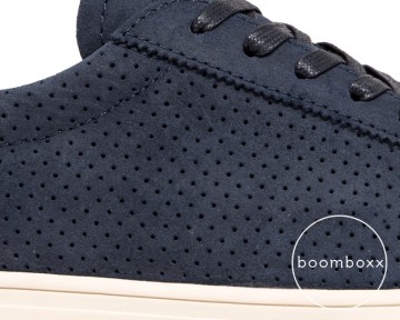 Clae noah deep navy waxed suede cla01309 superzoom