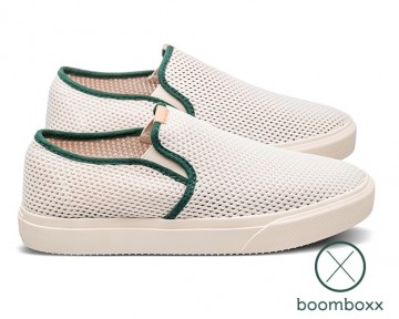 Clae porter knit eggnog trekking green cl23apk01 sneaker pair 2