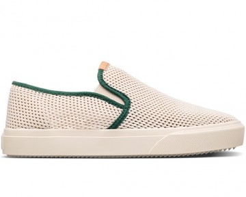 Clae porter knit eggnog trekking green cl23apk01
