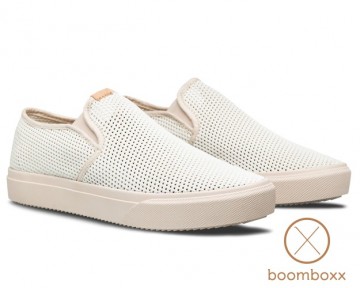 Clae porter knit white eggnog vegan cl22apk01 sneaker pair 2