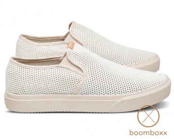 Clae porter knit white eggnog vegan cl22apk01 sneaker pair 3