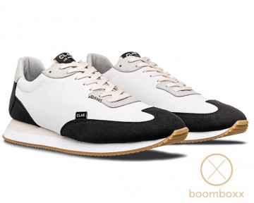 Clae runyon white black cl21aru02 sneaker pair