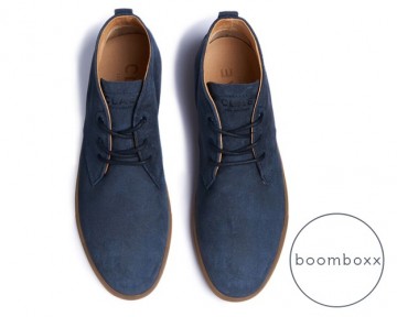 Clae strayhorn sp navy waxed cla01296 pair ontop