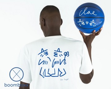 Clae x lucas beaufort t shirt white cl22ax002lbs fotoshoot 2