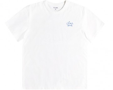 Clae x lucas beaufort t shirt white cl22ax002lbs