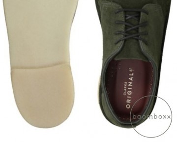Clarks original desert london dark green 26138266 men pair