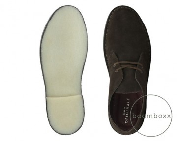 Clarks originals desert boot all black women 26138214 pair