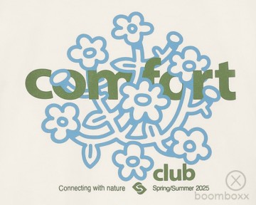 Comfort club blossom tee off white cc 51004 102 zoom backprint