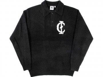 Comfort club gamma knit polo black cc 52028 000