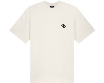 Comfort club logo tee off white black cc n1010 109