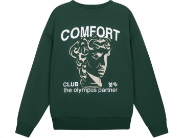 Comfort club olympus crewneck rain forest cc 52016 506