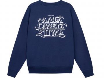 Comfort club omega crewneck midnight blue cc 52013 600 achterkant