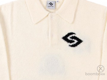 Comfort club omega knit polo off white cc 54012 000 zoom voorkant