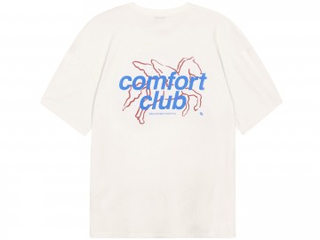 Comfort club pegasus t shirt off white cc 51038 109 achterkant