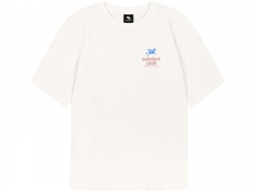 Comfort club pegasus t shirt off white cc 51038 109