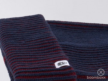 Edwin contrast beanie burgundy navy i0357343fd0006 zoom 2